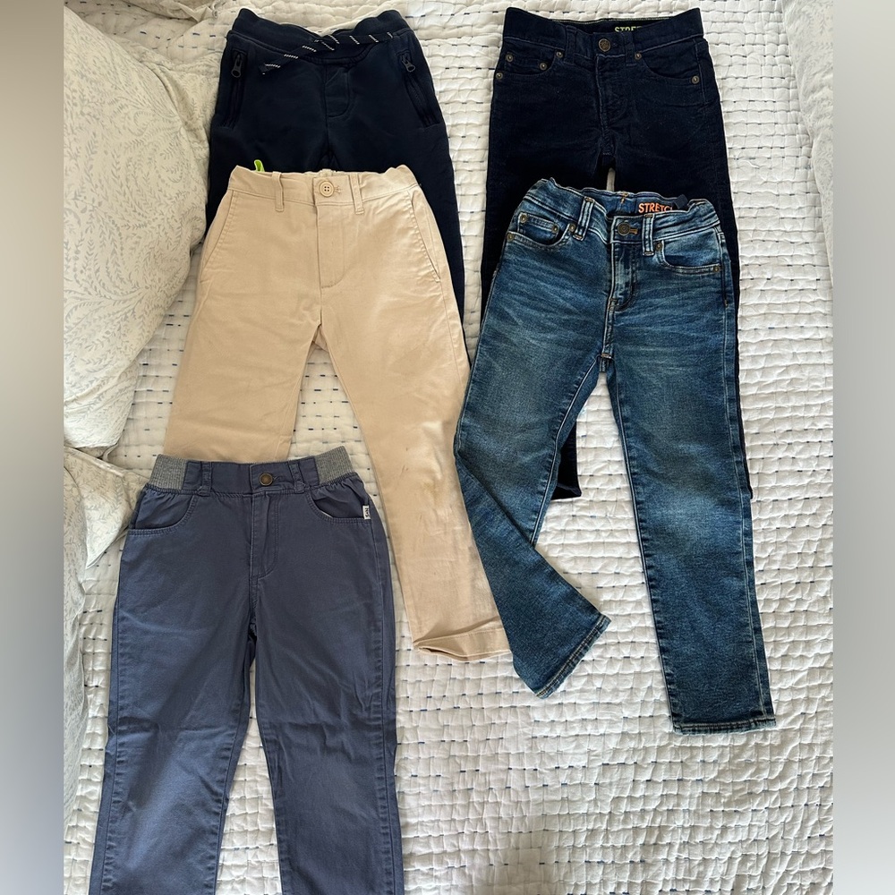 J.Crew Crewcuts and Sammy + Nat Boys Size 5 pants lot